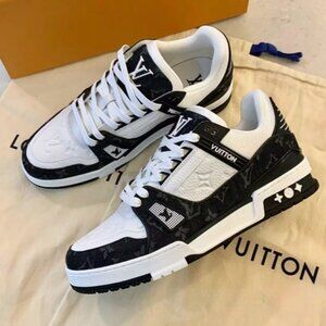 LOUIS VUITTON Trainer - Panda Patterned Print Fashion Sneaker